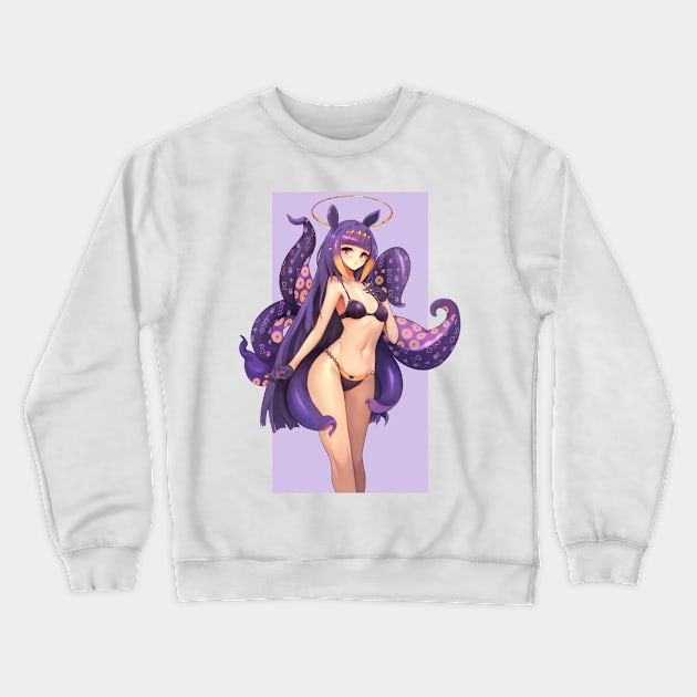 Ninomae Ina'nis In UnderWear, Hololive Crewneck Sweatshirt by SaucyBandit